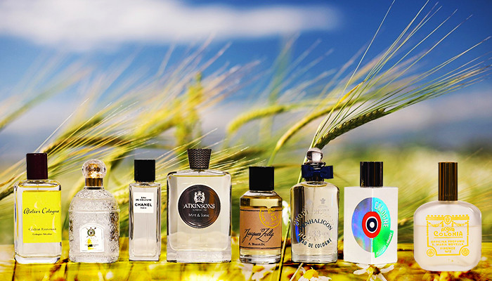 Легкие и свежие одеколоны на лето