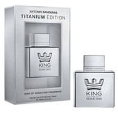 Мужская парфюмерия Antonio Banderas King Of Seduction Titanium