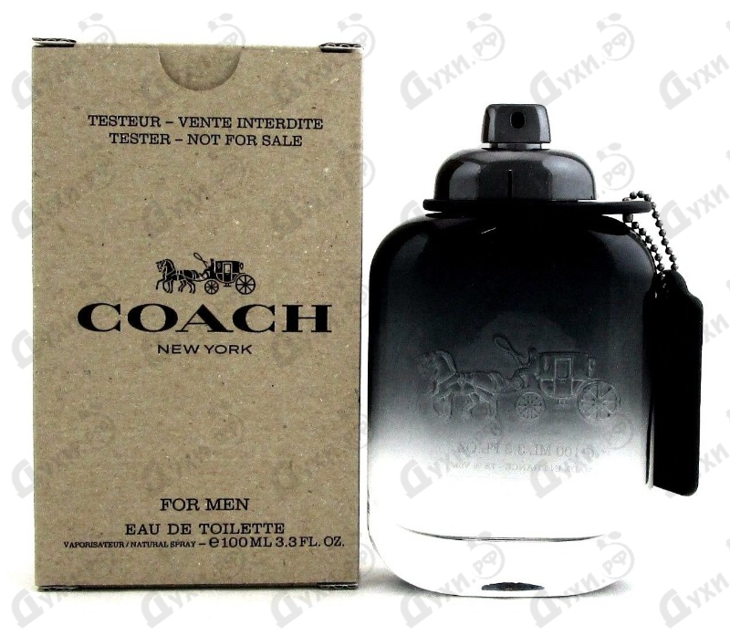 Туалетная вода coach new york для мужчин описание