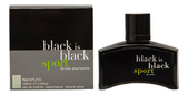 Мужская парфюмерия Nuparfums Black is Black Sport