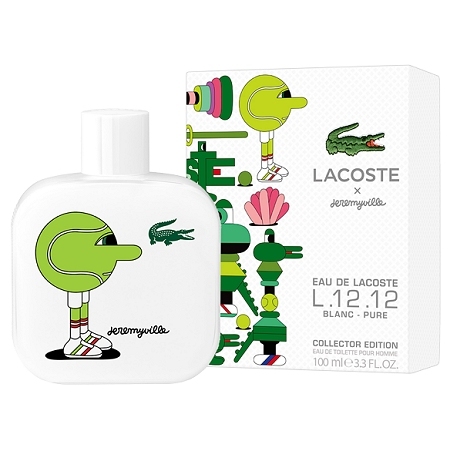 Lacoste - Eau De Lacoste L.12.12 Blanc Pure Collector Edition Pour Homme x Jeremyville