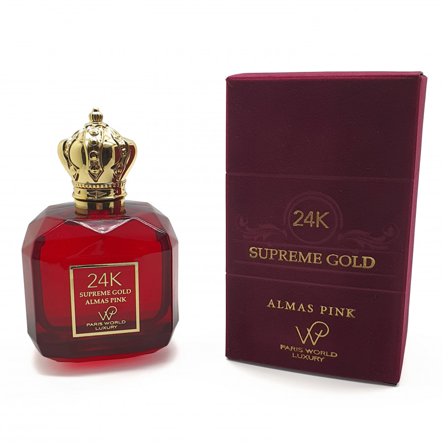 Paris World Luxury - 24K Supreme Gold Almas Pink