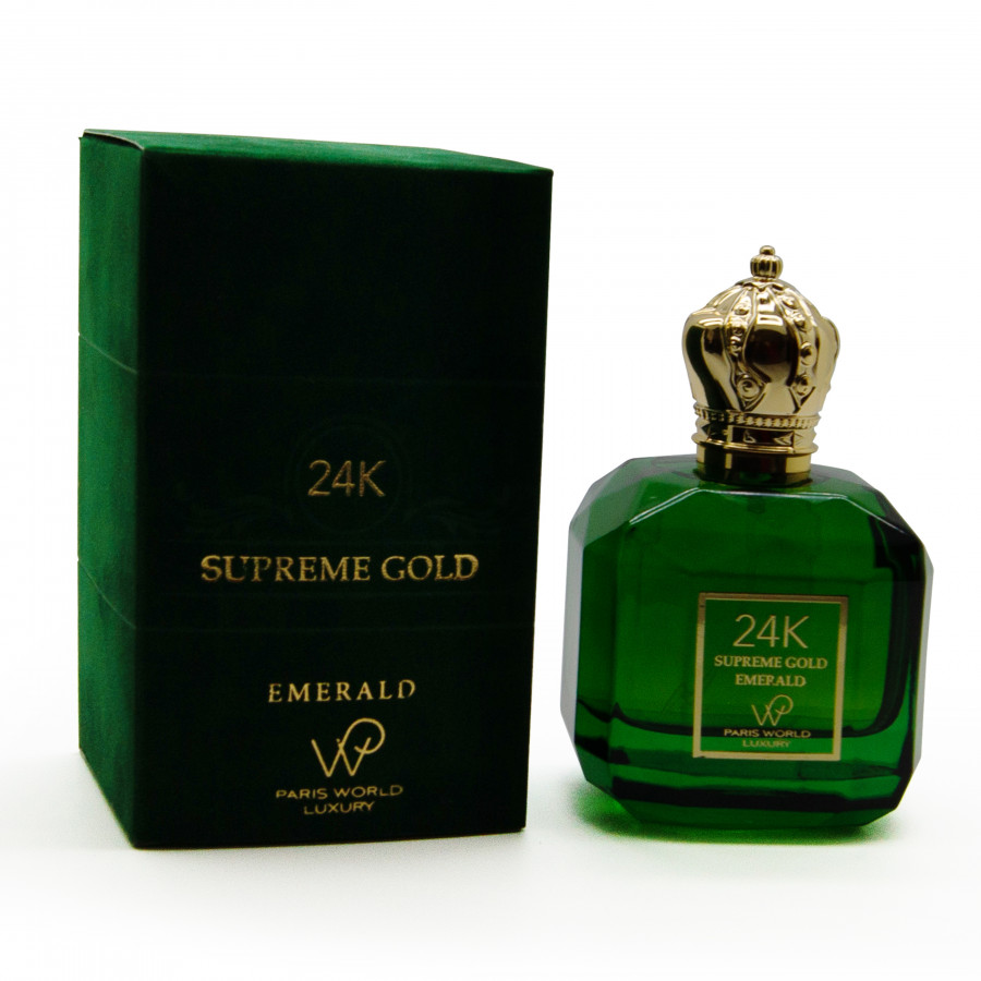 Paris World Luxury - 24K Supreme Gold Emerald