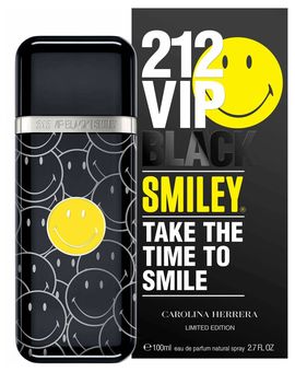 Carolina Herrera - 212 VIP Black Smiley