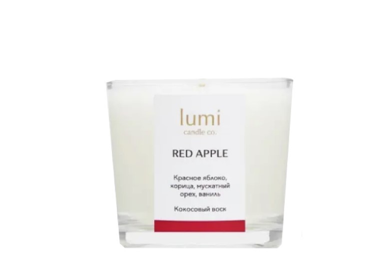 Lumi Candle - Red Apple