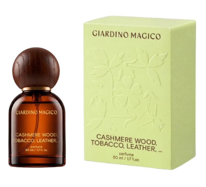 Giardino Magico - Cashmere Wood, Tobacco, Leather