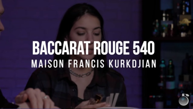 Обзор на аромат Maison Francis Kurkdjian Baccarat Rouge 540