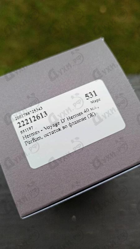 Парфюмерия Voyage D' Hermes от Hermes Отзывы Hermes Voyage D' Hermes