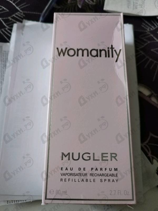 Парфюмерия Womanity от Thierry Mugler