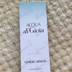 Отзыв Giorgio Armani Acqua Di Gioia