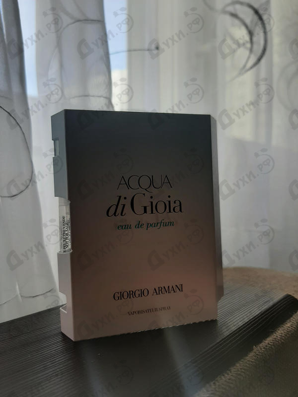 Парфюмерия Acqua Di Gioia от Giorgio Armani