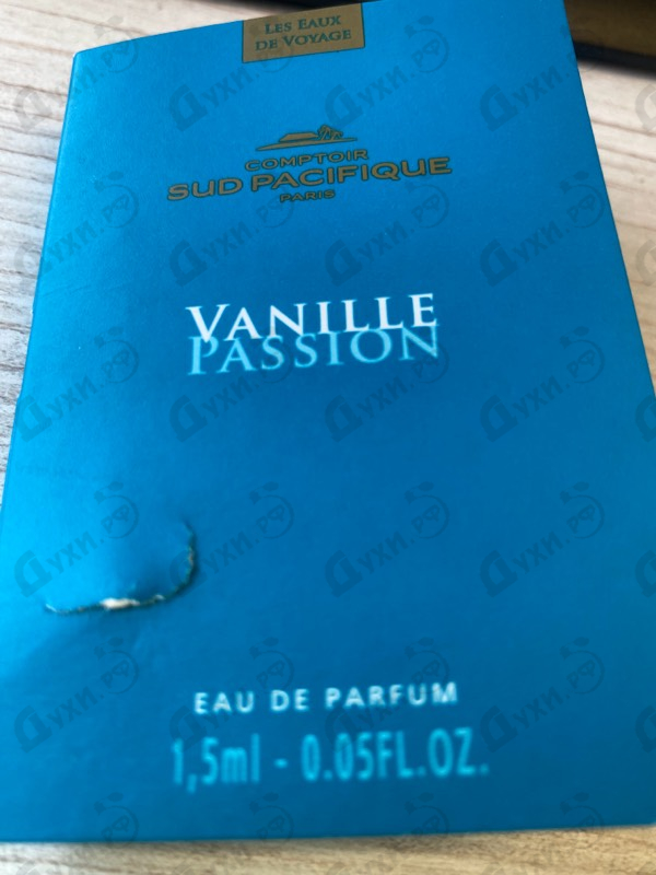 Духи Vanille Passion от Sud Pacifique