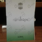 Духи Raindrops от Ajmal