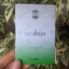Духи Raindrops от Ajmal