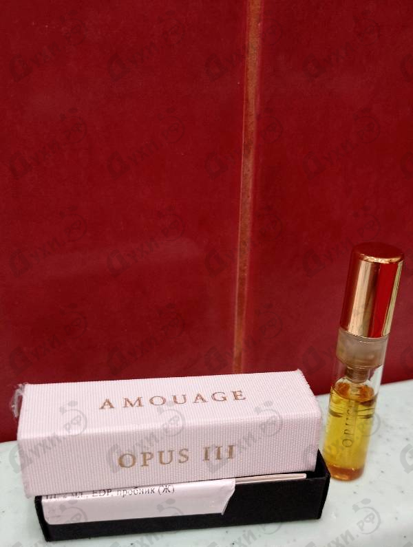 Духи Library Collection Opus III от Amouage Отзывы Amouage Library Collection Opus III