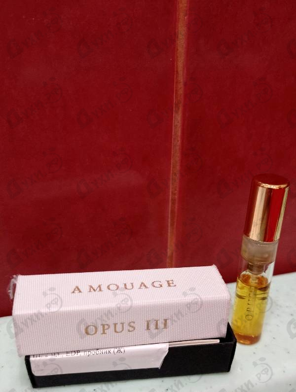 Отзывы Amouage Library Collection Opus III