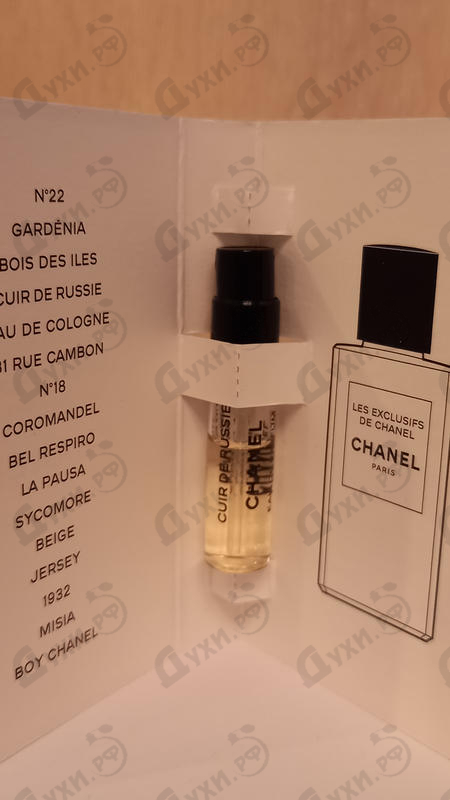 Парфюмерия Cuir De Russie от Chanel