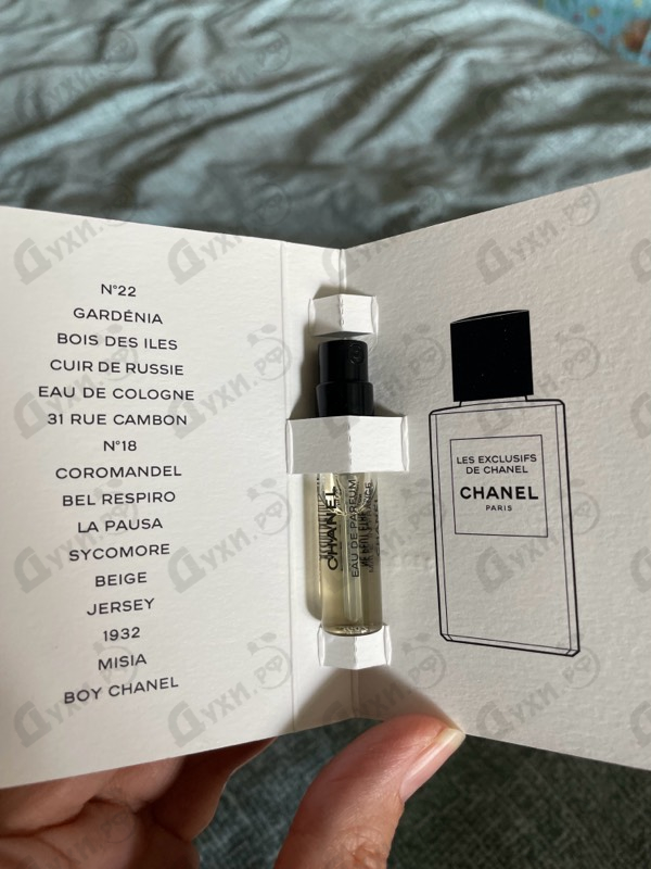 Парфюмерия Cuir De Russie от Chanel