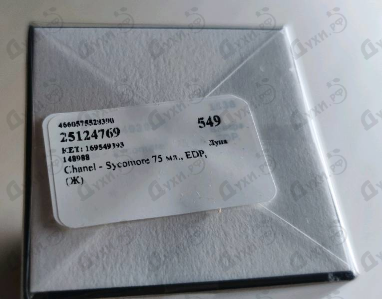 Парфюмерия Sycomore от Chanel