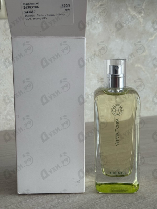Духи Vetiver Tonka от Hermes