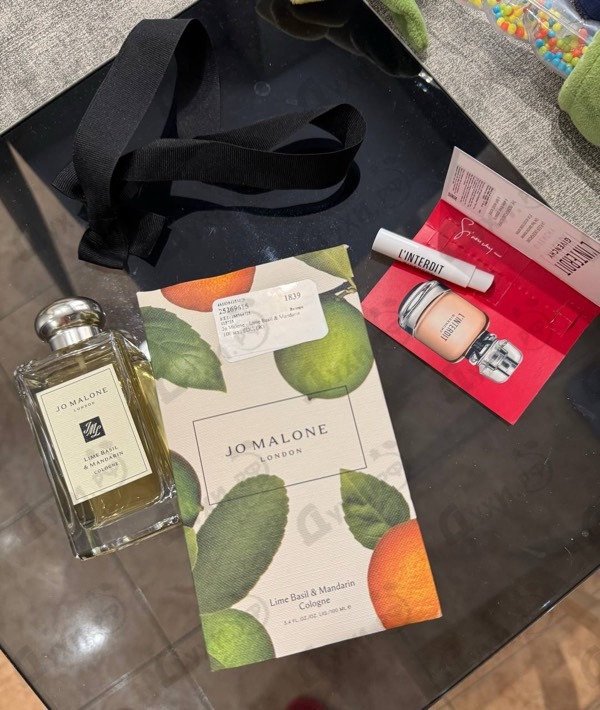 Духи Lime Basil & Mandarin от Jo Malone