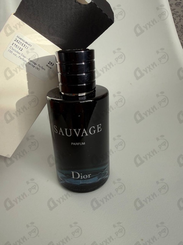 Парфюмерия Sauvage Parfum от Christian Dior