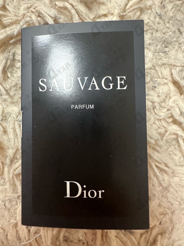 Парфюмерия Sauvage Parfum от Christian Dior