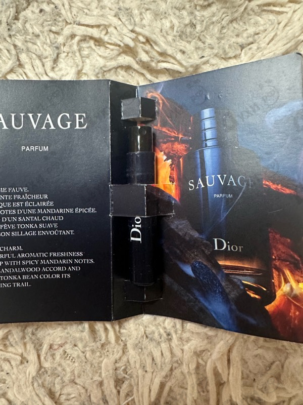 Парфюмерия Sauvage Parfum от Christian Dior