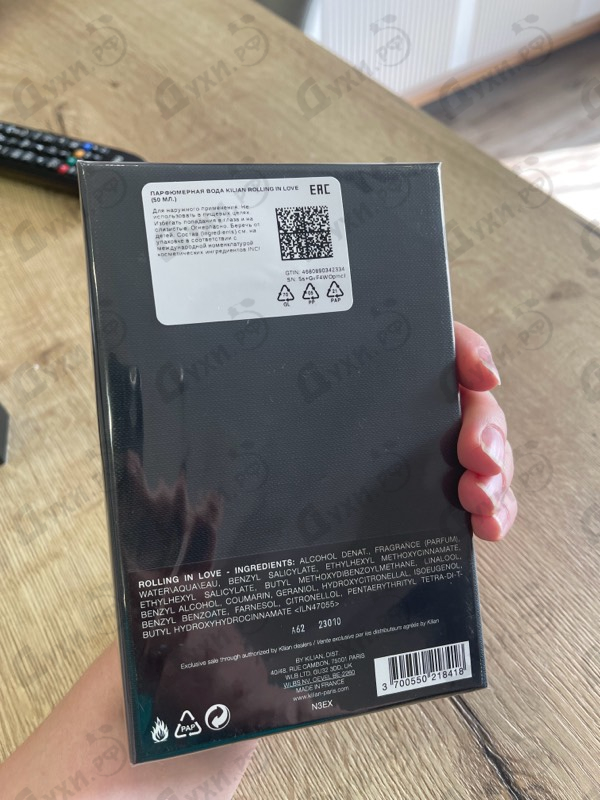 Отзыв Kilian Rolling In Love