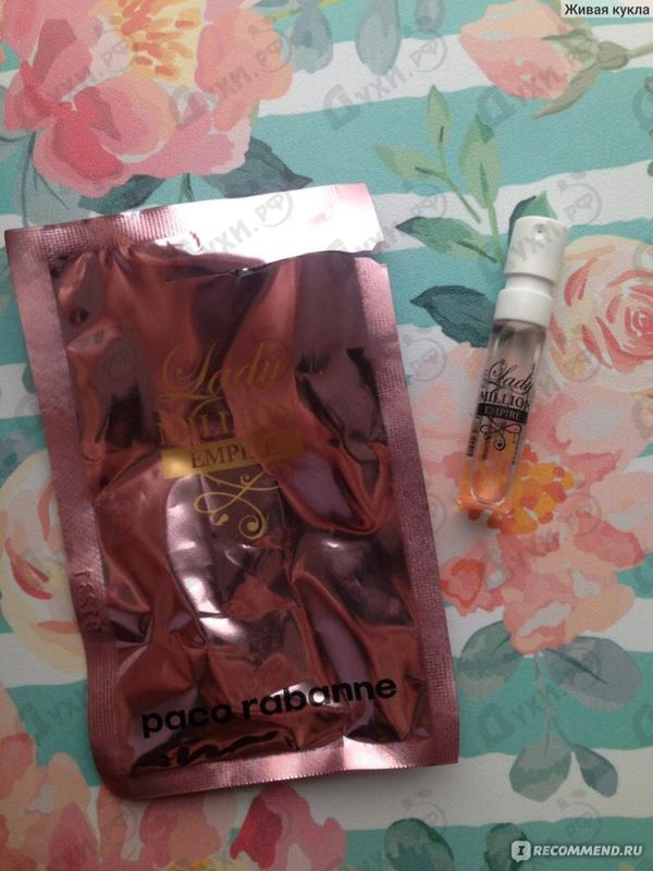 Духи Lady Million Empire от Paco Rabanne Купить Paco Rabanne Lady Million Empire