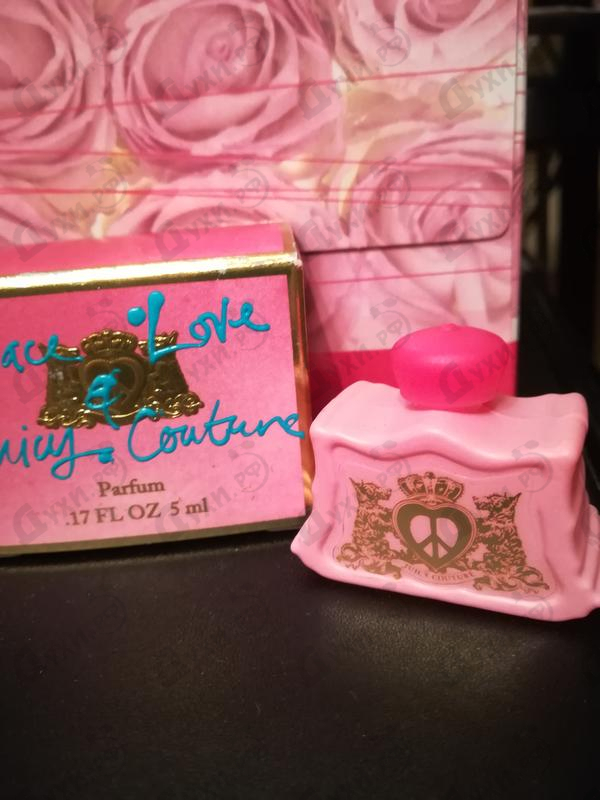 Купить Peace, Love & Juicy Couture от Juicy Couture Отзыв Juicy Couture Peace, Love & Juicy Couture