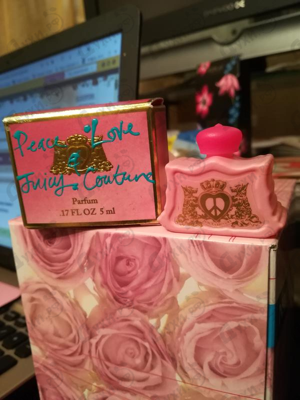 Духи Peace, Love & Juicy Couture от Juicy Couture Отзывы Juicy Couture Peace, Love & Juicy Couture