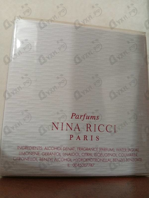 Духи Nina L'Elixir от Nina Ricci