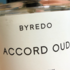 Парфюмерия Accord Oud от Byredo Parfums