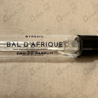 Отзыв Byredo Parfums Bal D'afrique