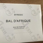 Отзывы Byredo Parfums Bal D'afrique