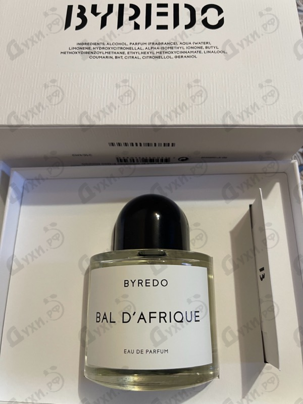 Духи Bal D'afrique от Byredo Parfums