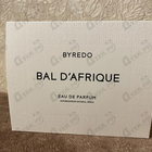 Отзыв Byredo Parfums Bal D'afrique