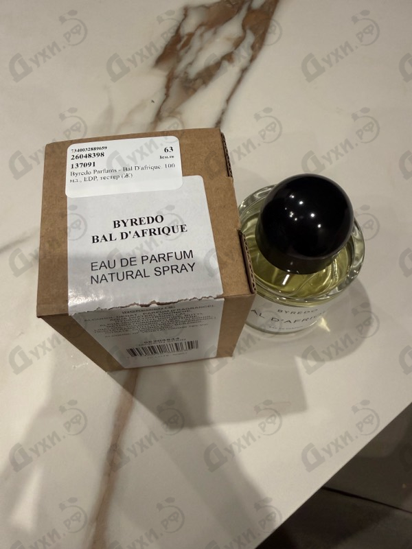 Парфюмерия Byredo Parfums Bal D'afrique