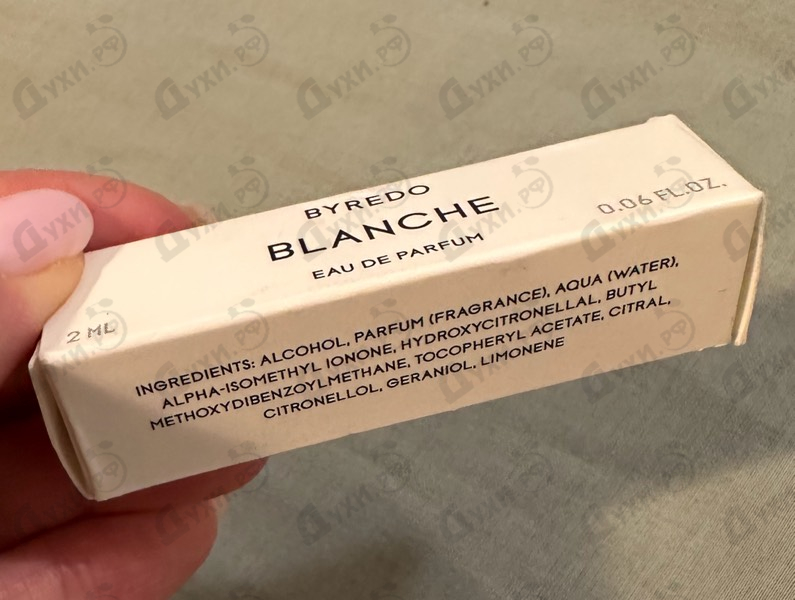 Отзыв Byredo Parfums Blanche