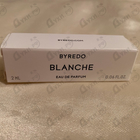 Отзыв Byredo Parfums Blanche