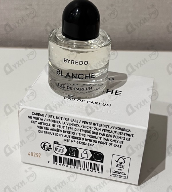 Парфюмерия Blanche от Byredo Parfums