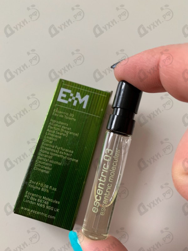 Парфюмерия Escentric Molecules Escentric 03 Купить Escentric 03 от Escentric Molecules