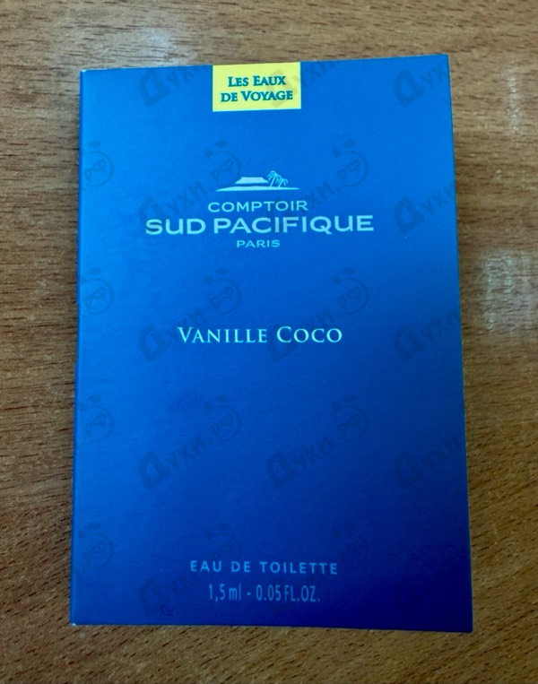 Парфюмерия Vanille Coco от Sud Pacifique