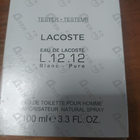 Духи L.12.12 Blanc от Lacoste