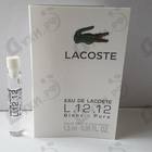 Духи L.12.12 Blanc от Lacoste