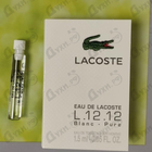 Духи L.12.12 Blanc от Lacoste