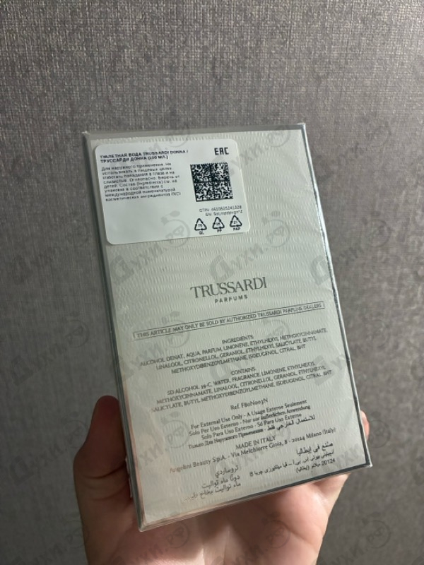 Парфюмерия Trussardi Donna