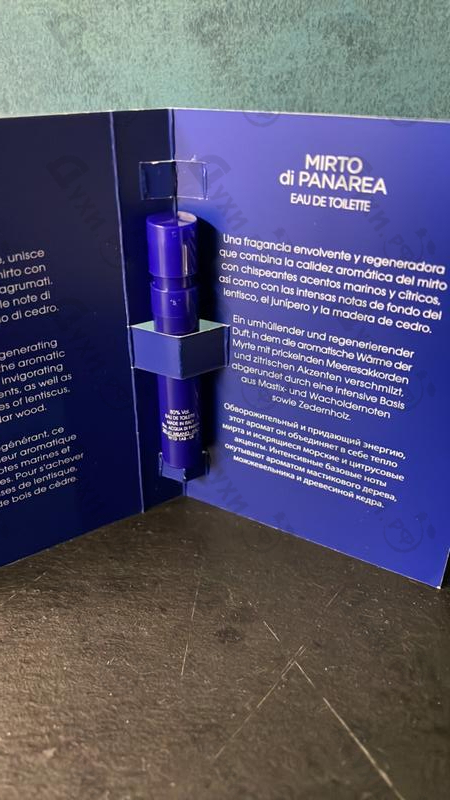 Парфюмерия Blu Mediterraneo Mirto Di Panarea от Acqua Di Parma