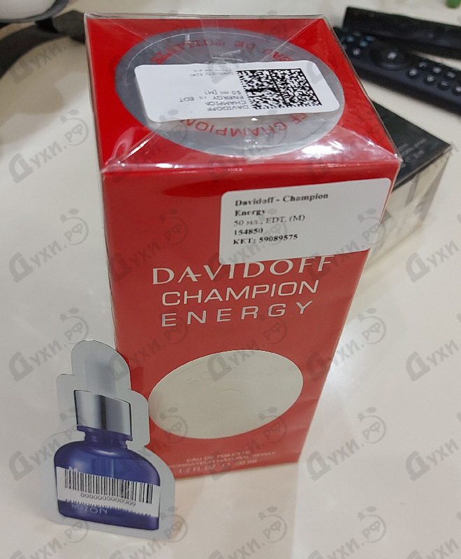 Отзыв Davidoff Champion Energy